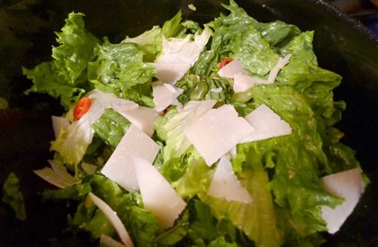 Fava bean salad