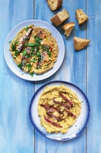 Fava with anchovies