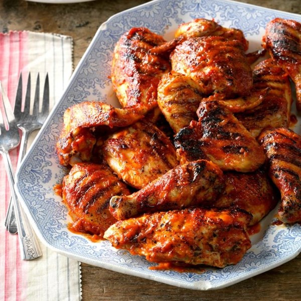 Favorite barbecued chicken