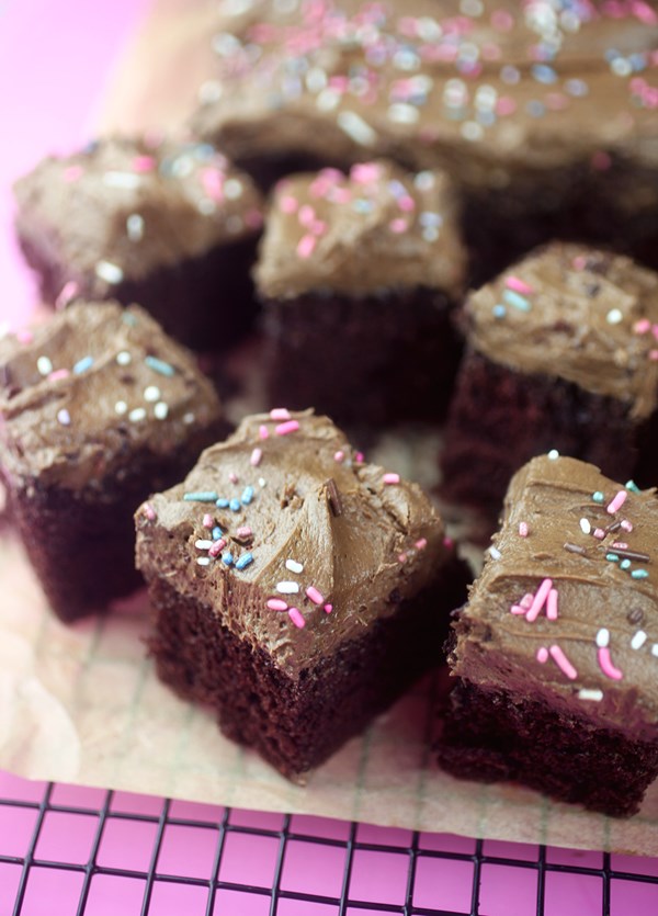 Favorite chocolate snack cake