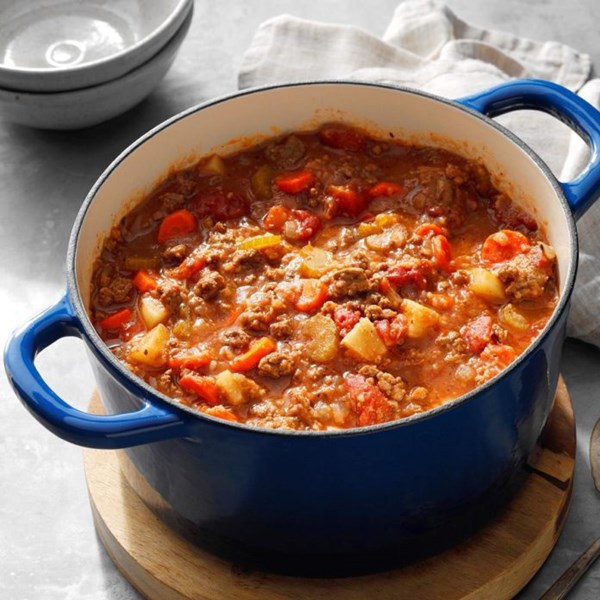 Favorite hamburger stew