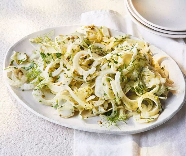 Fennel & anchovy salad
