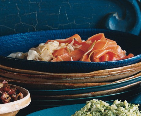 Fennel and carrot confit