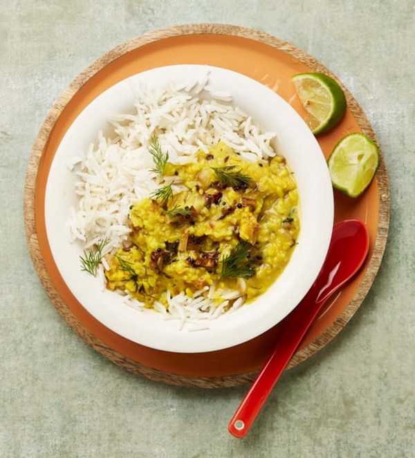 Fennel and dill dal