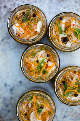 Fennel and orange pickle
