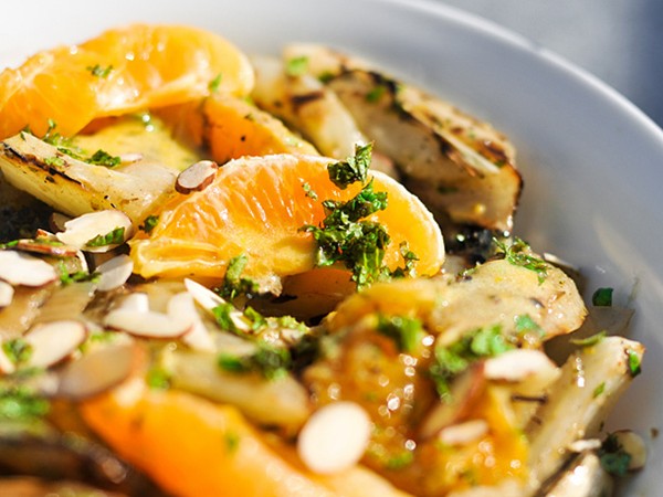 Fennel and orange salad 
