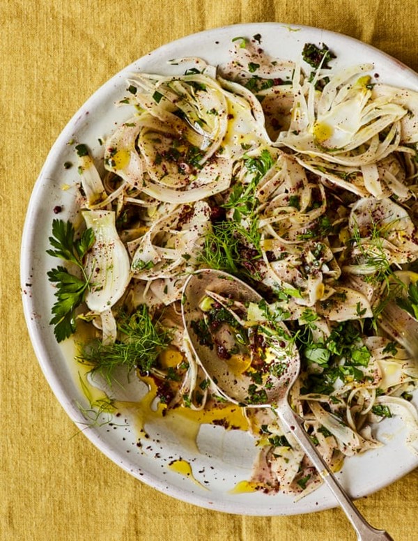 Fennel and sumac salad