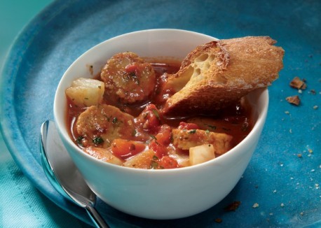 Fennel and tomato soup