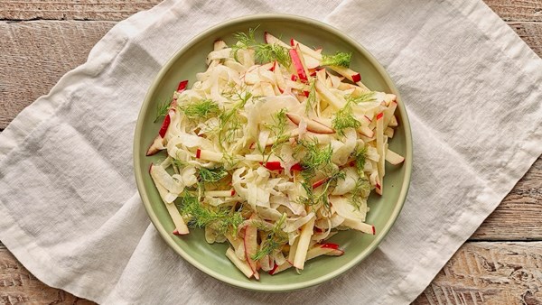 Fennel, apple & horseradish salad (Fenchel, apfel & meerrettich salat)