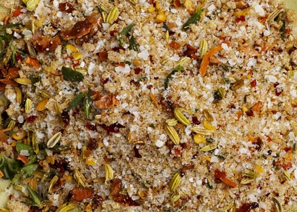 Fennel, chile, and maple dry brine