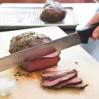 Fennel-coriander top sirloin roast
