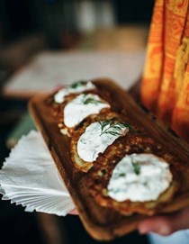 Fennel fritters