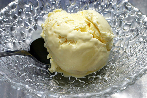 Fennel ice cream