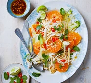 Fennel, mint & clementine salad