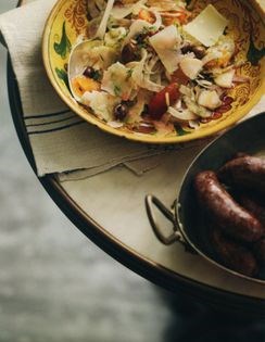 Fennel, orange & olive salad