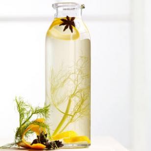 Fennel, orange & star anise vinegar