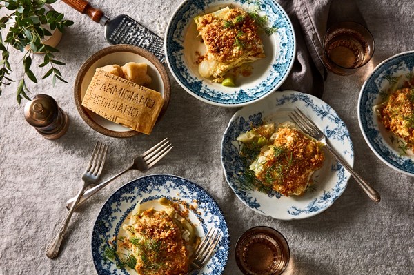 Fennel Parmigiana (Parmigiana di finocchio)