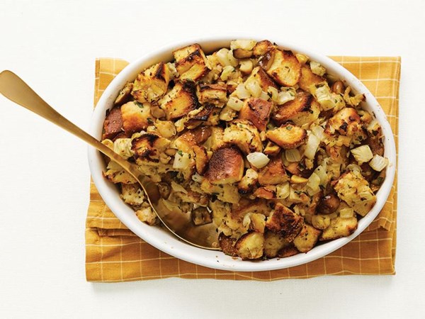 Fennel, pear and chestnut stuffing