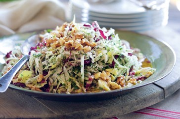 Fennel, radicchio & walnut salad