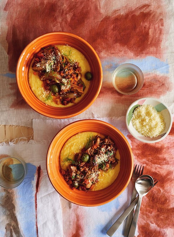 Fennel ragu for pappardelle or polenta