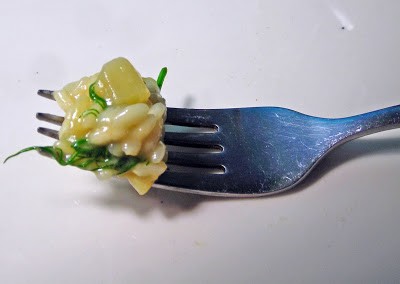 Fennel risotto