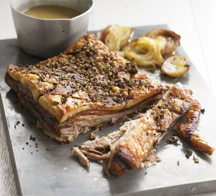 Fennel rubbed pork belly