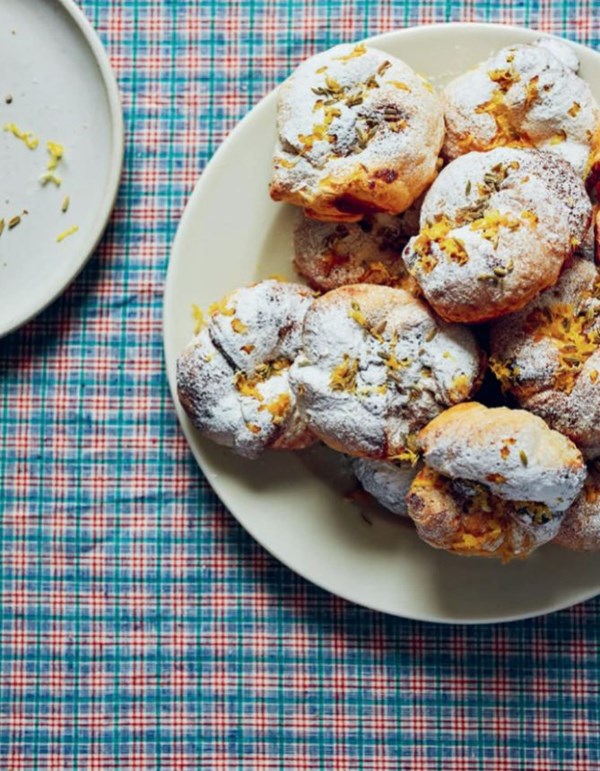 Fennel seed and lemon pastries
