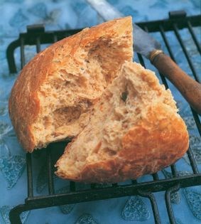 Fennel seed and sweet potato bread