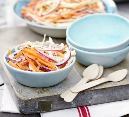 Fennel seed slaw