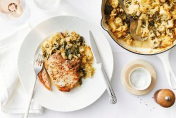 Fennel, silverbeet and cream [Julieanne Blum]