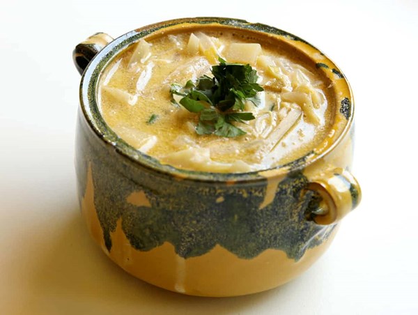 Fennel soup with lemon and cinnamon [Greg Malouf]