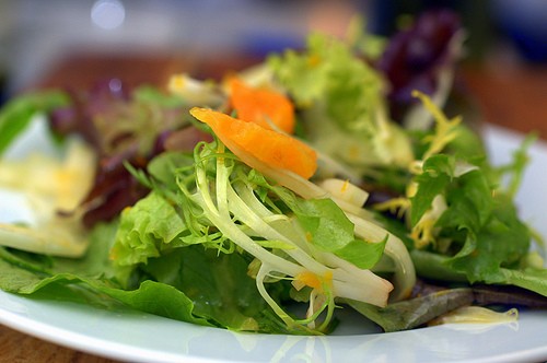 Fennel tangerine salad