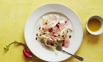 Fennel with radishes and sumac