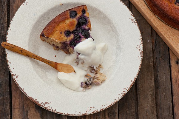 Fergal’s blueberry yoghurt cake