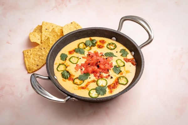 Fermented chilli queso dip