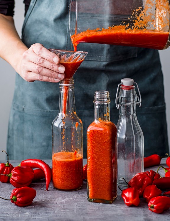 Fermented hot sauce