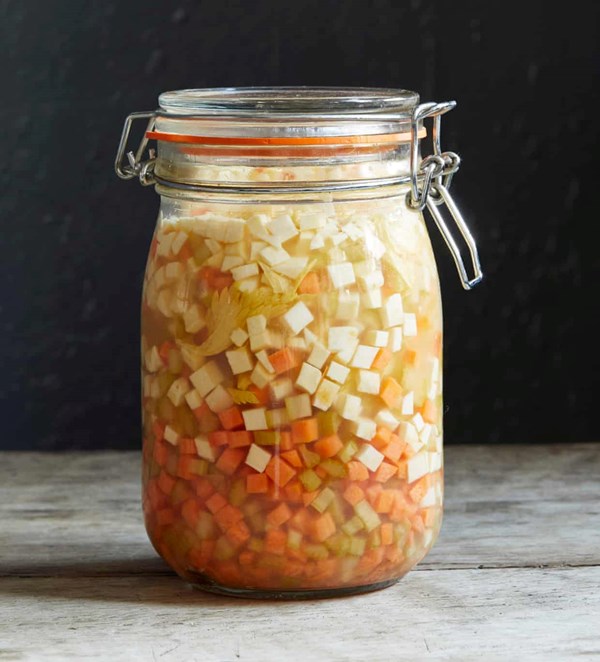 Fermented mirepoix