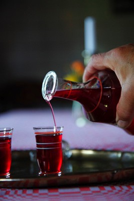 Fermented plum brandy (Tuică de prune)