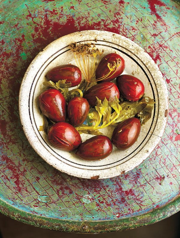 Fermented tomatoes (Kvasheni pomidory)
