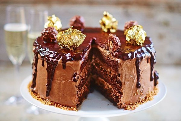 Ferrero Rocher cake