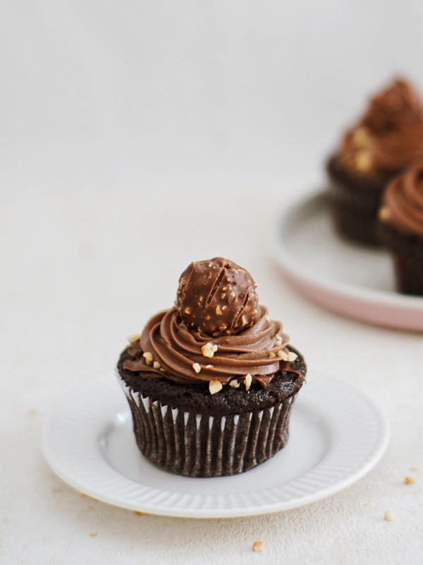 Ferrero Rocher cupcakes