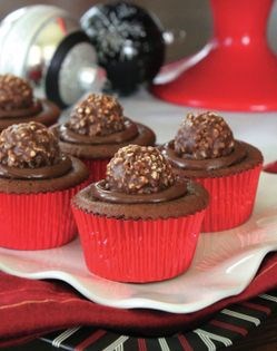 Ferrero Rocher cupcakes