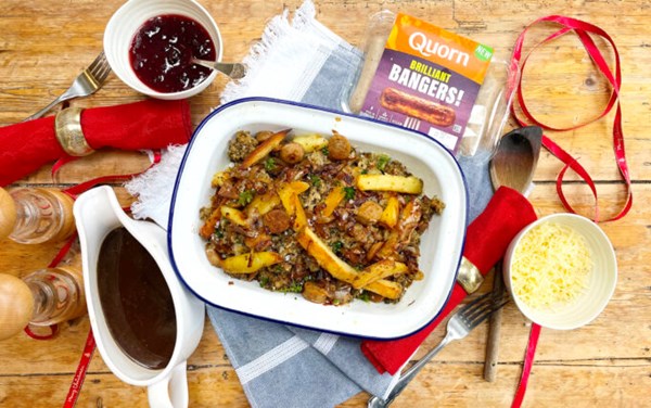 Festive loaded fries