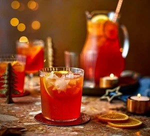 Festive rum & ginger punch