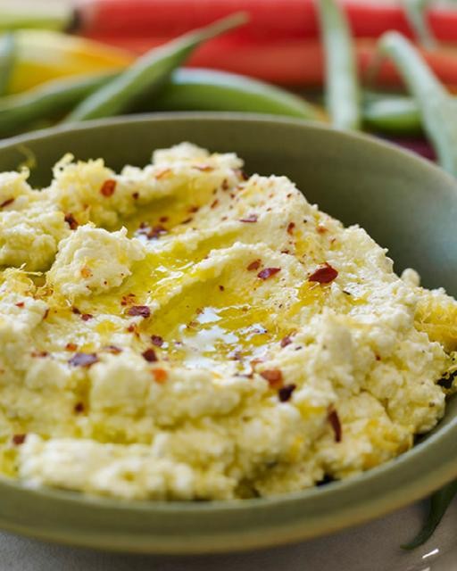 Feta and lemon dip