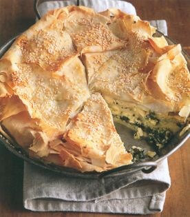 Feta and mint börek (Peynirli börek)