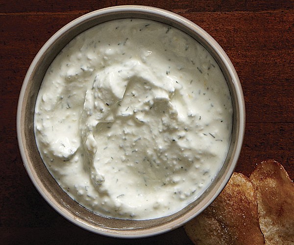 Feta-dill dip
