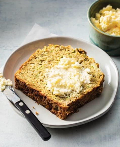Feta-dill zucchini bread