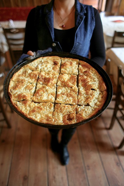 Feta tart (Alevropita) 