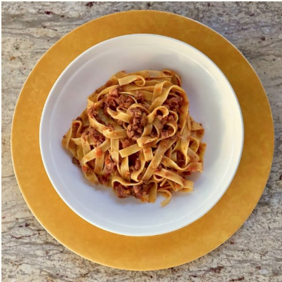 Fettuccine Bolognese